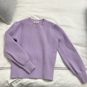 Lilac knit sweater